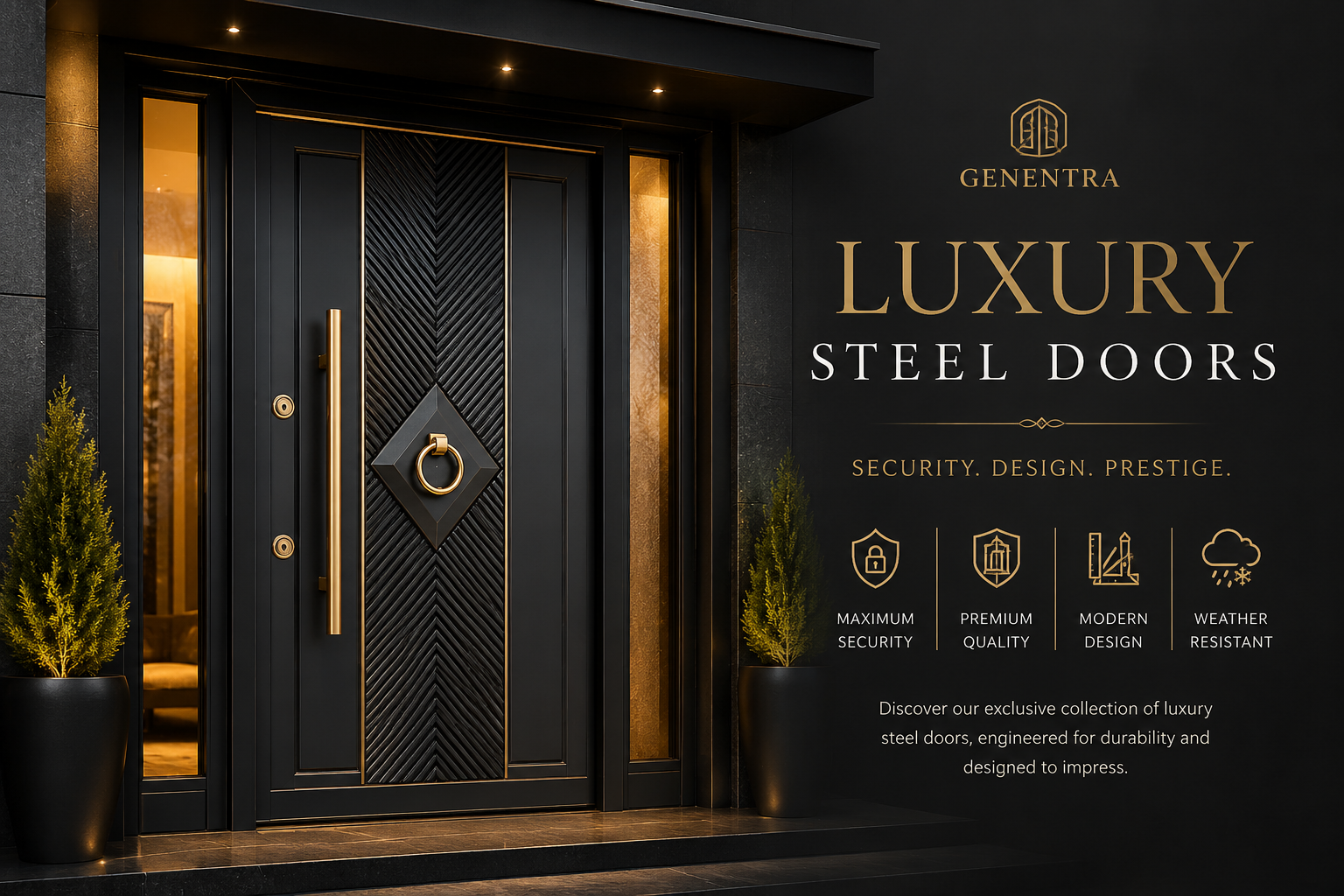 Luxury Steel Doors
